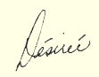 Desiree Signature