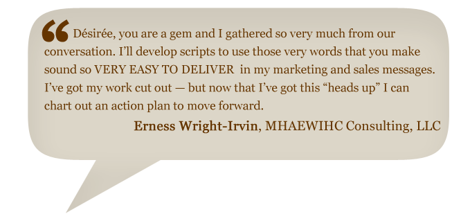 Review by Erness Wright-Irvin, MHAEWIHC Consulting, LLC